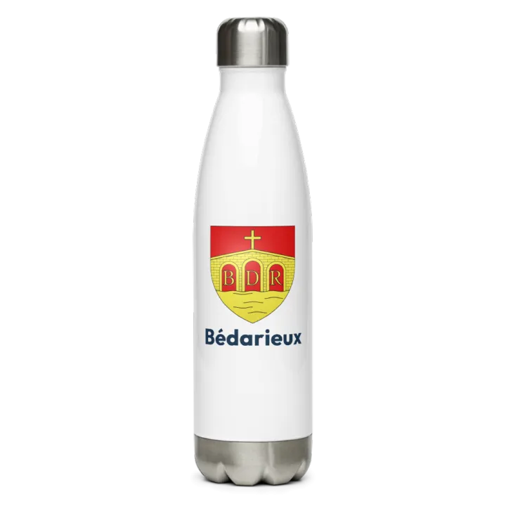 Gourde inox blason de Bédarieux