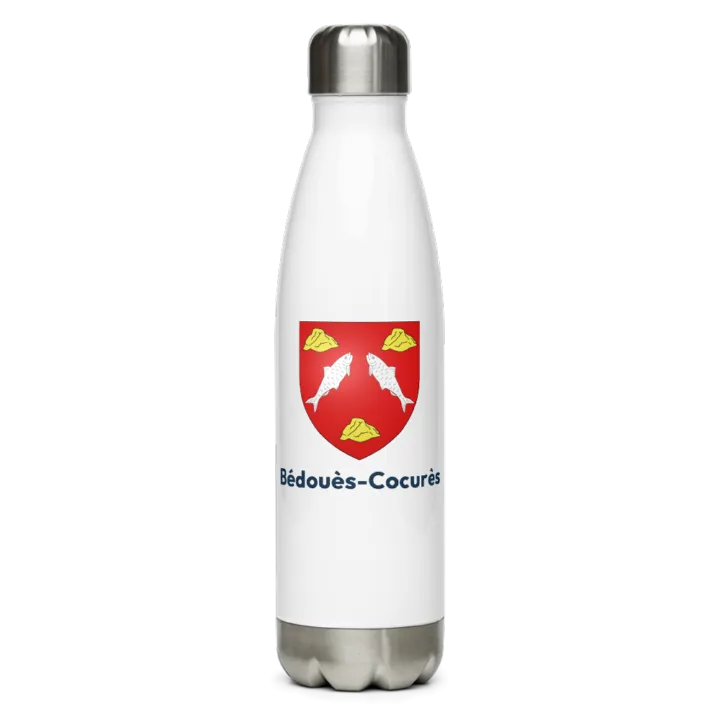 Gourde inox blason de Bédouès-Cocurès