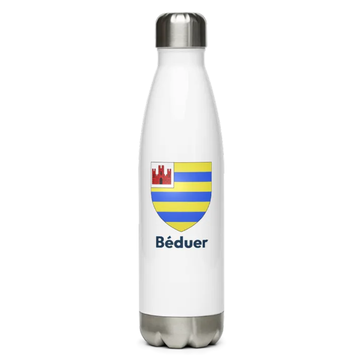 Gourde inox blason de Béduer