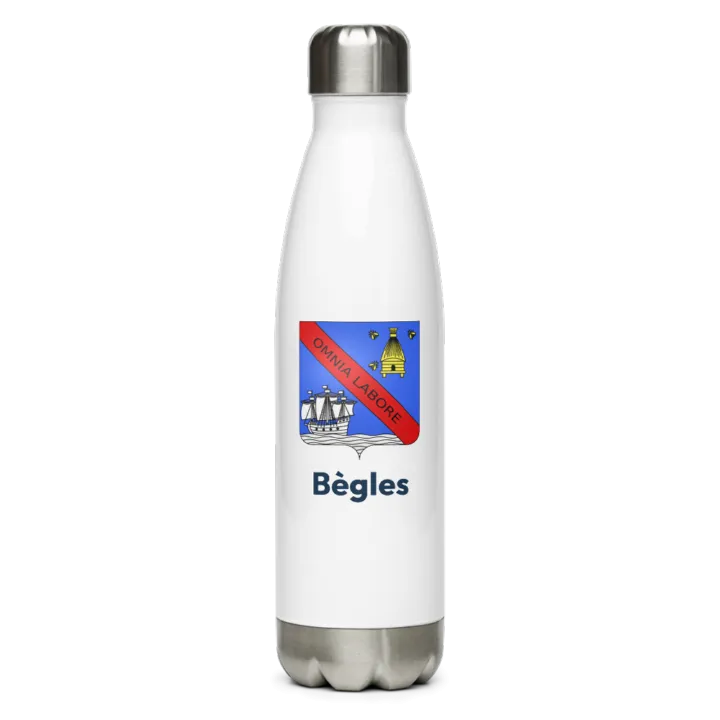 Gourde inox blason de Bègles