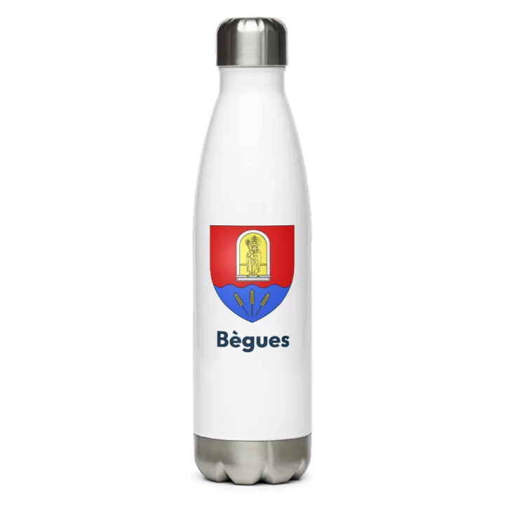 Gourde inox blason de Bègues