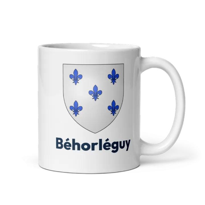 Mug blason de Béhorléguy