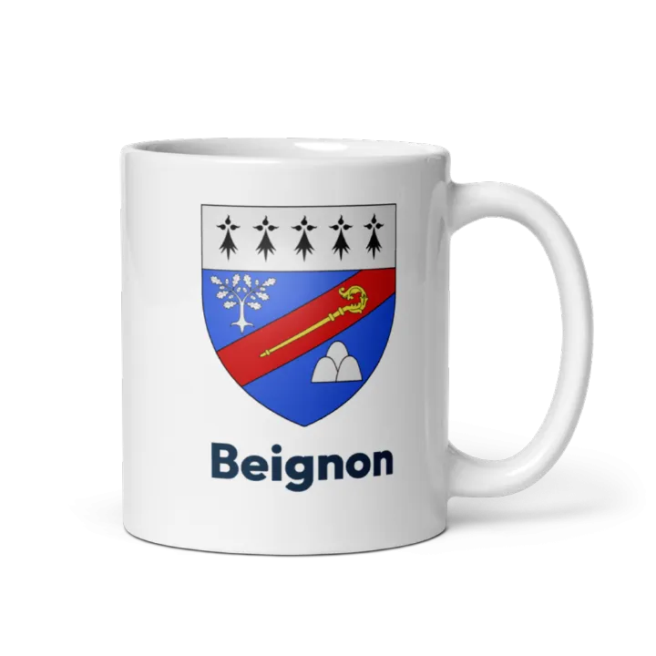 Mug blason de Beignon
