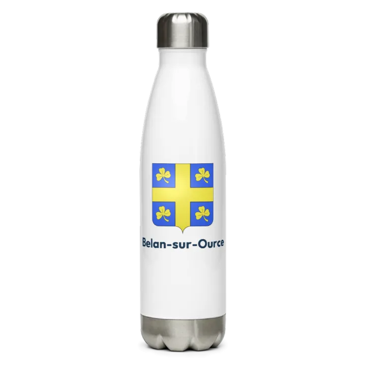 Gourde inox blason de Belan-sur-Ource