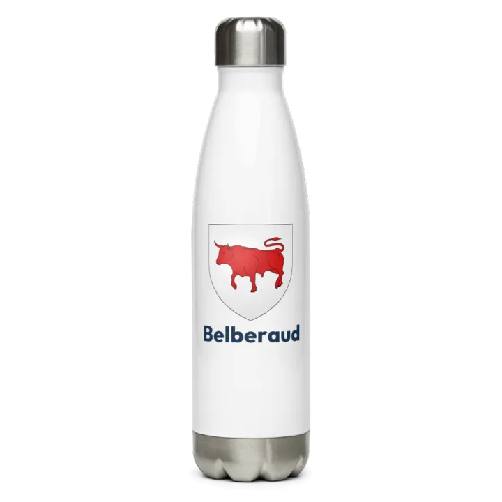 Gourde inox blason de Belberaud