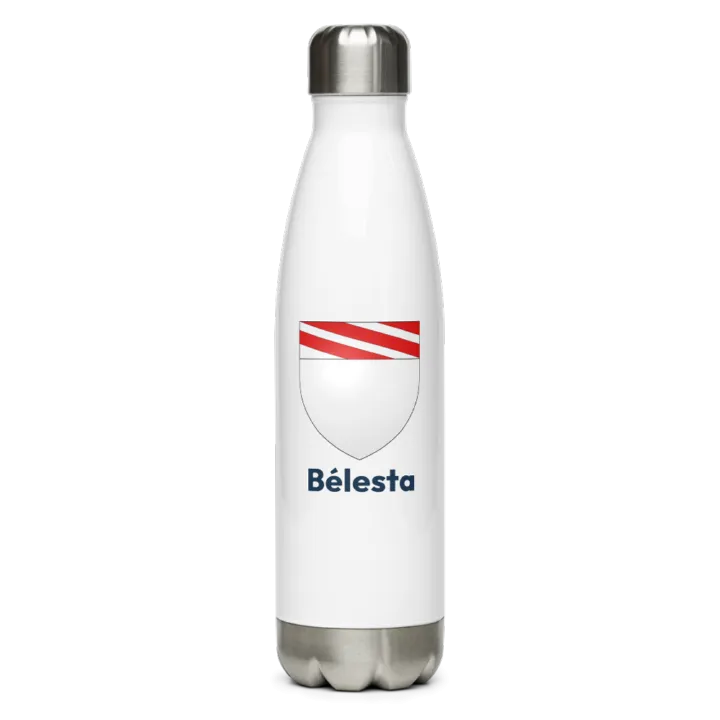 Gourde inox blason de Bélesta