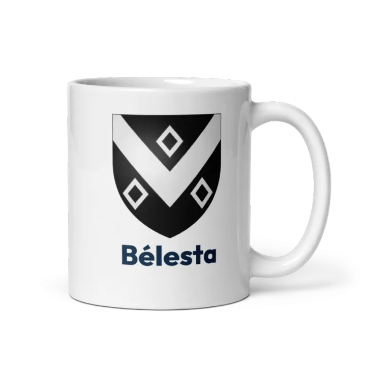 Mug blason de Bélesta