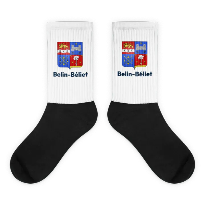 Chaussettes — blason de Belin-Béliet