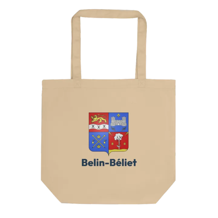 Tote bag coton bio — blason de Belin-Béliet