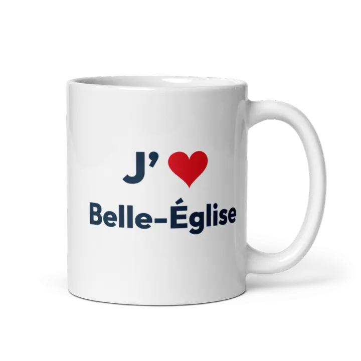 Mug « J’❤ Belle-Église »