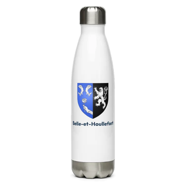 Gourde inox blason de Belle-et-Houllefort