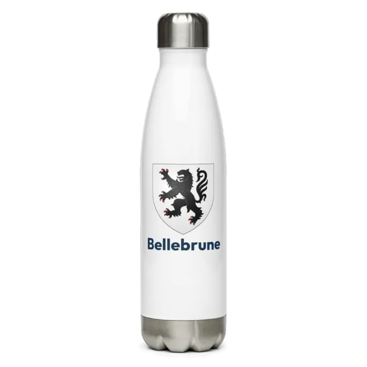 Gourde inox blason de Bellebrune