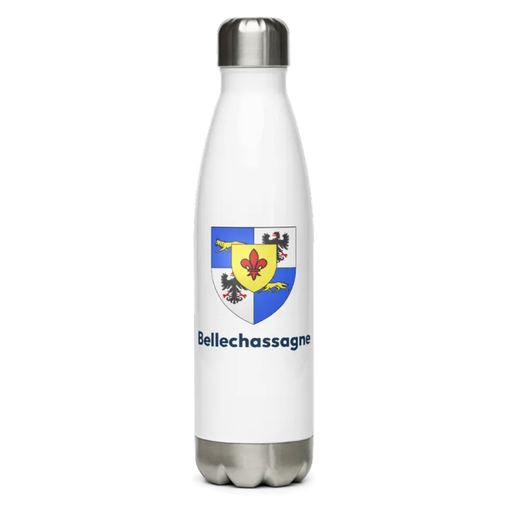 Gourde inox blason de Bellechassagne