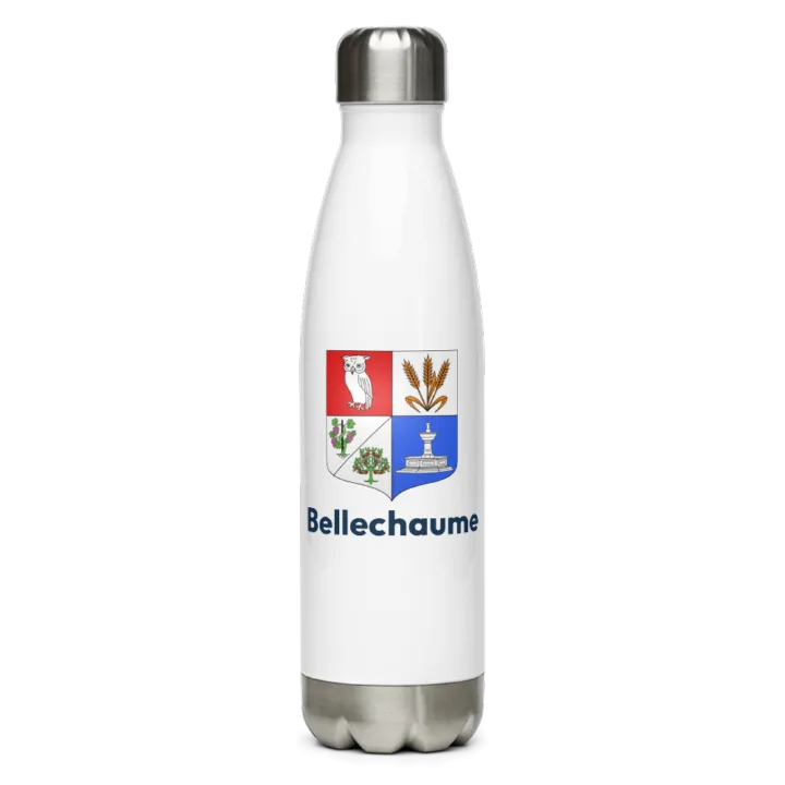 Gourde inox blason de Bellechaume