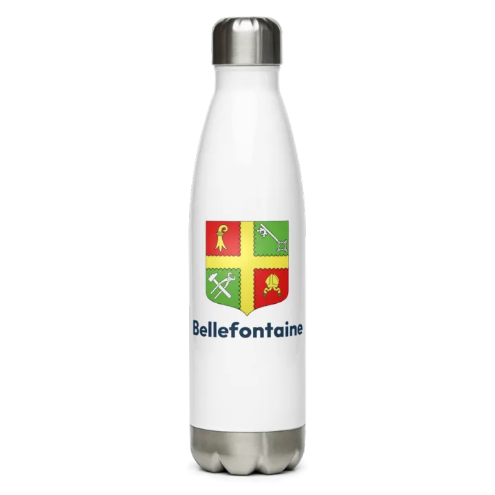 Gourde inox blason de Bellefontaine