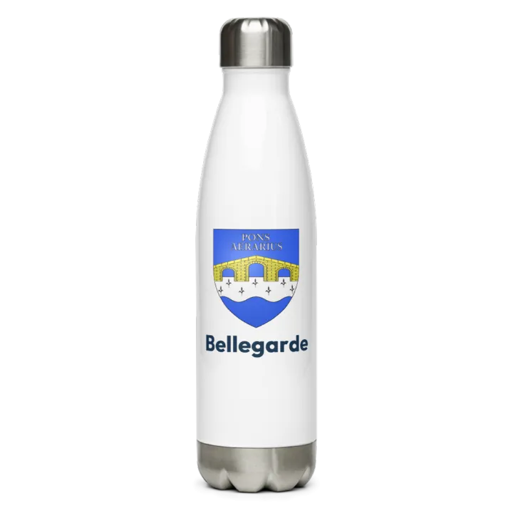 Gourde inox blason de Bellegarde
