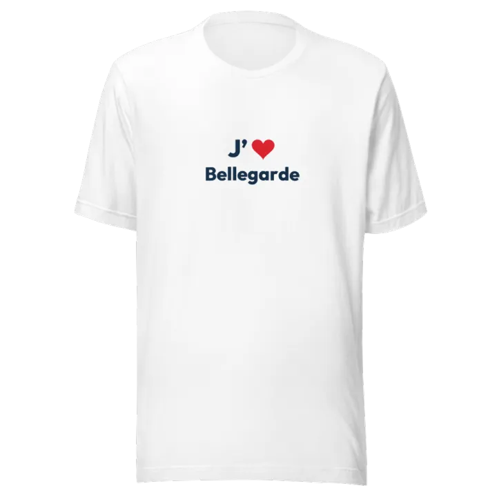 T-shirt « J’❤ Bellegarde »