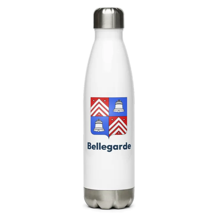 Gourde inox blason de Bellegarde