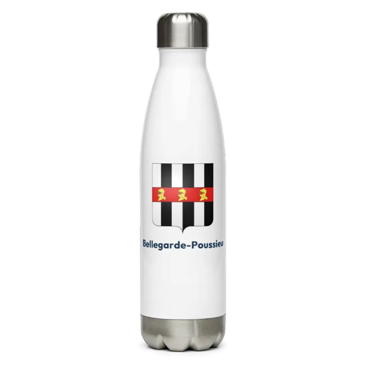 Gourde inox blason de Bellegarde-Poussieu