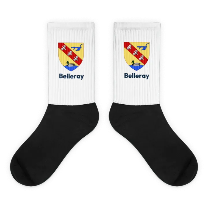 Chaussettes — blason de Belleray