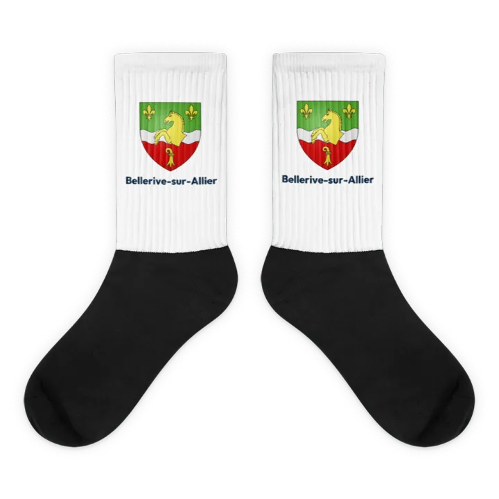 Chaussettes — blason de Bellerive-sur-Allier