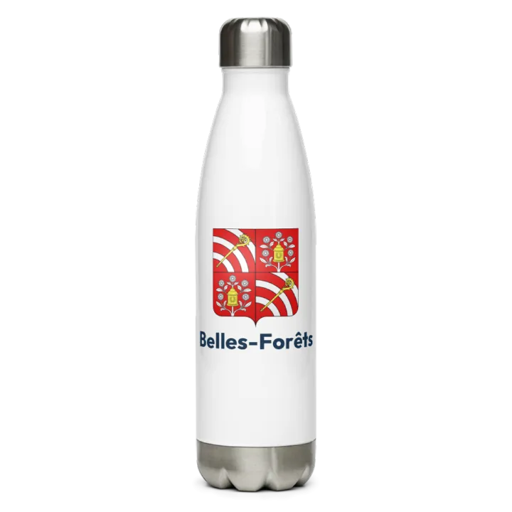 Gourde inox blason de Belles-Forêts