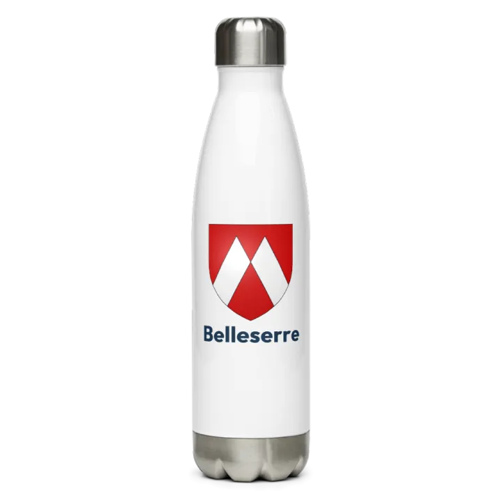 Gourde inox blason de Belleserre