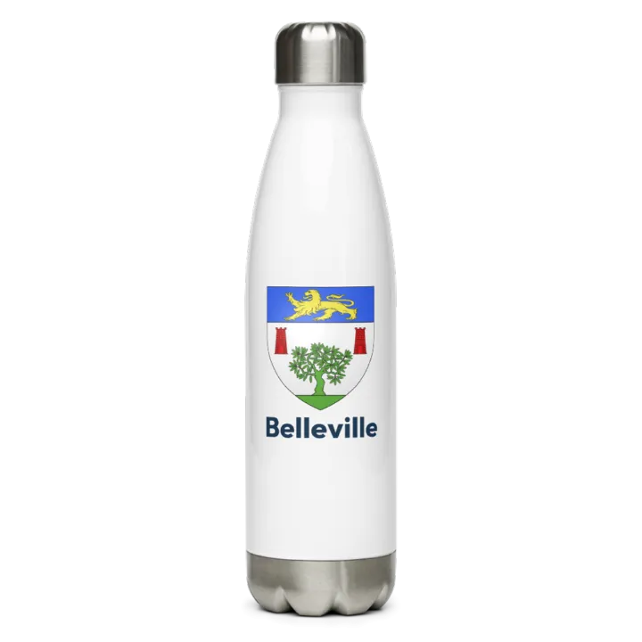 Gourde inox blason de Belleville