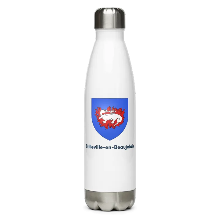 Gourde inox blason de Belleville-en-Beaujolais