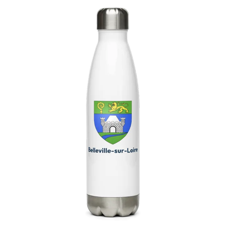 Gourde inox — blason de Belleville-sur-Loire