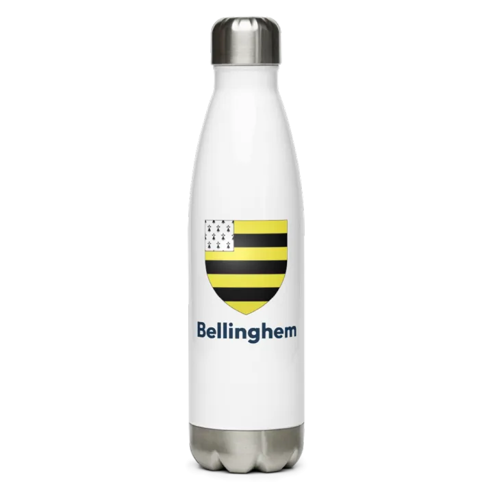 Gourde inox blason de Bellinghem