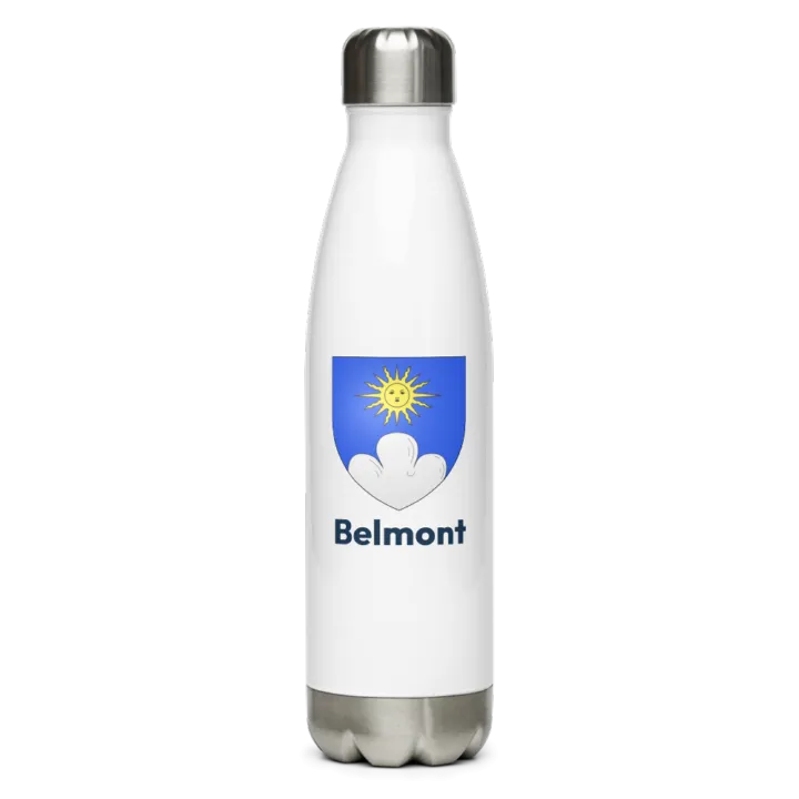 Gourde inox blason de Belmont