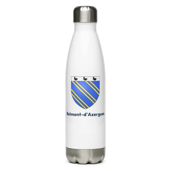 Gourde inox blason de Belmont-d'Azergues