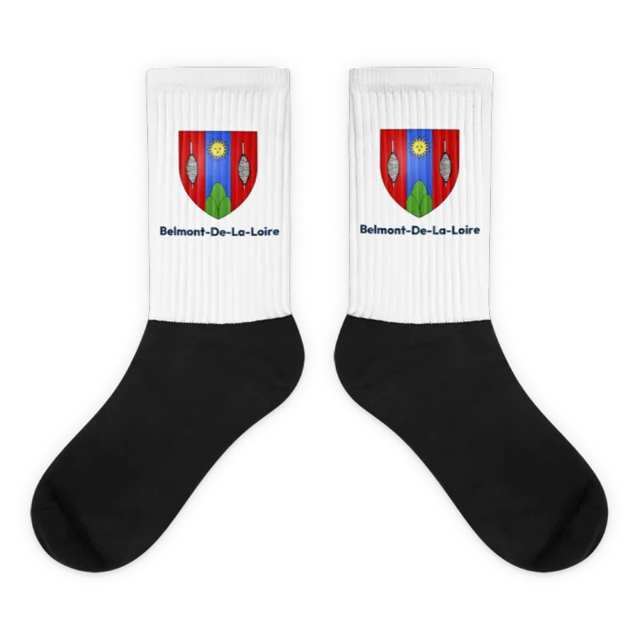 Chaussettes — blason de Belmont-de-la-Loire