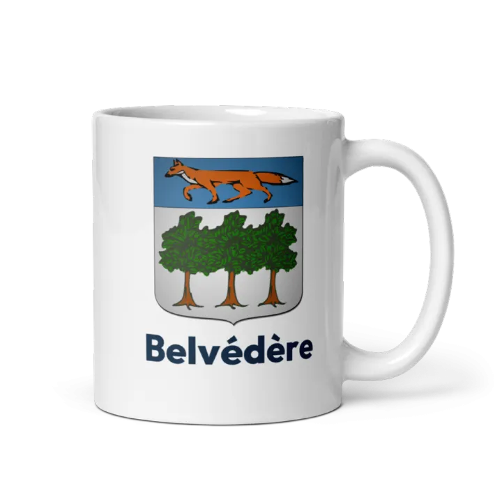 Mug blason de Belvédère