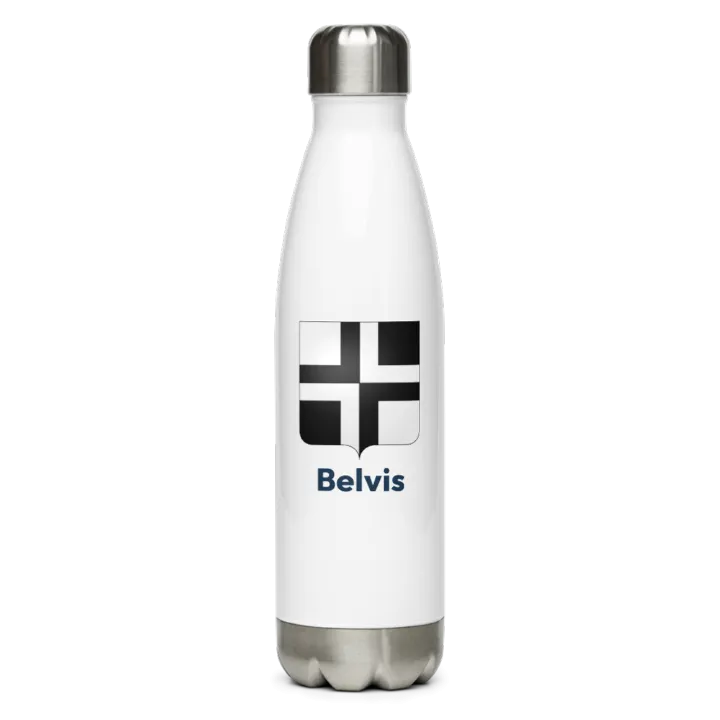 Gourde inox blason de Belvis