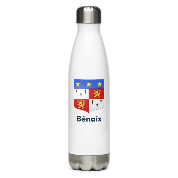 Gourde inox blason de Bénaix