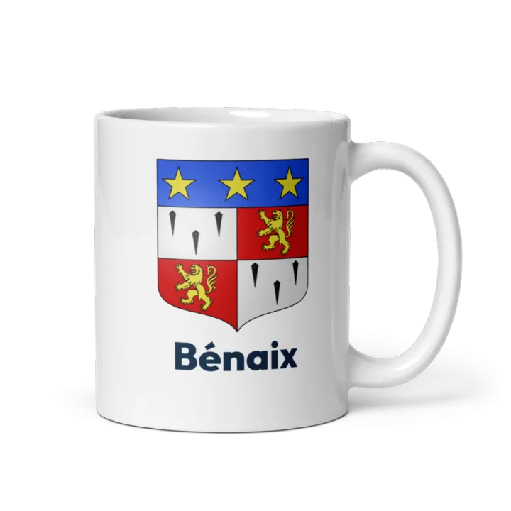 Mug blason de Bénaix