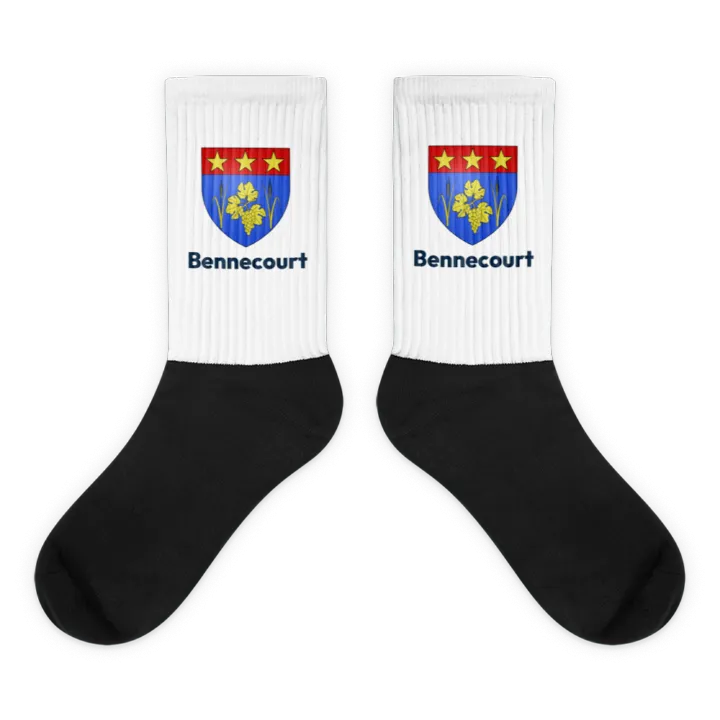 Chaussettes — blason de Bennecourt