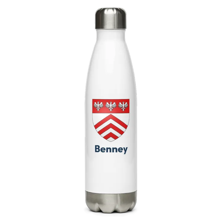 Gourde inox blason de Benney