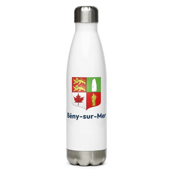 Gourde inox — blason de Bény-sur-Mer