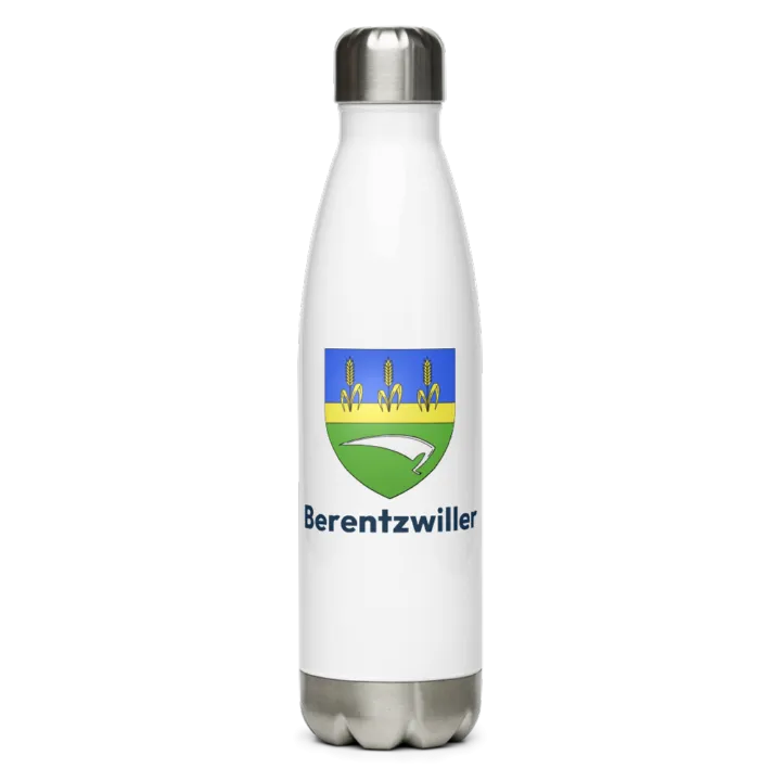 Gourde inox blason de Berentzwiller