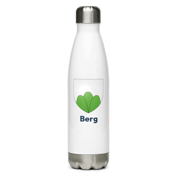 Gourde inox blason de Berg