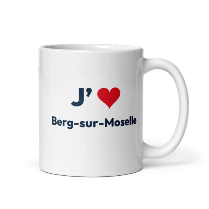 Mug « J’❤ Berg-sur-Moselle »