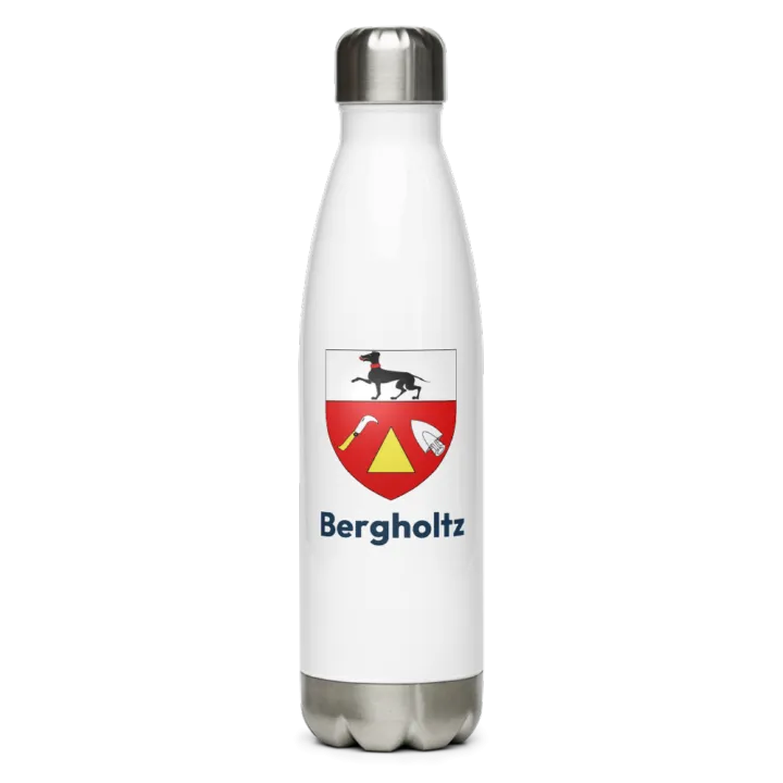 Gourde inox blason de Bergholtz
