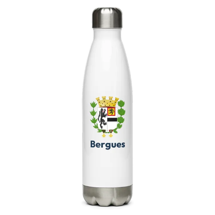 Gourde inox — blason de Bergues