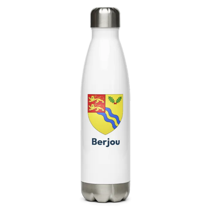 Gourde inox blason de Berjou