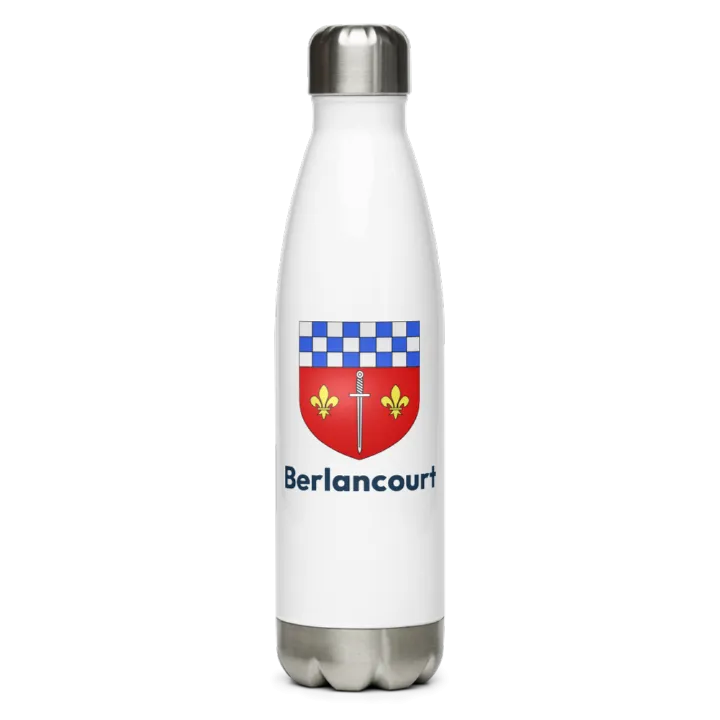 Gourde inox blason de Berlancourt