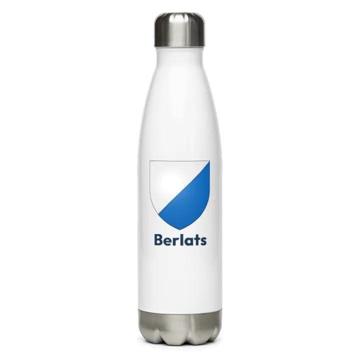 Gourde inox blason de Berlats