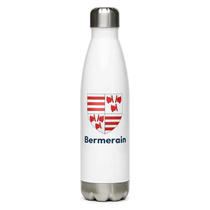 Gourde inox blason de Bermerain